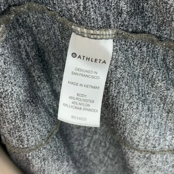Athleta Pacifica Baja UPF Lightweight Jacket Grey Black Zipper Women’s Size M - Picture 14 of 16
